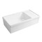 Whitehaus Lrg Rvrsbl Matte Kitchen Sink W/ A 2.5" Lip Front Apron On Both Sides,  WHQD540-M-WHITE - alternate 3